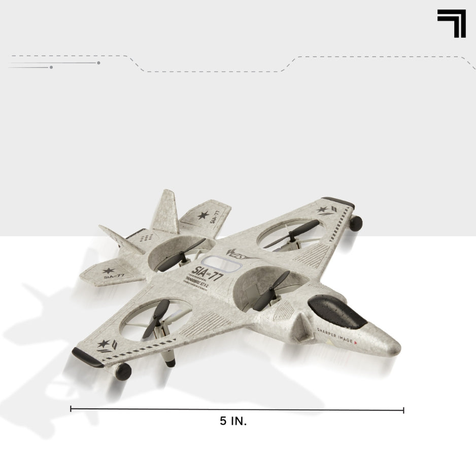 Sharper Image Toy RC Thunderbolt Jet X-2 Stunt Drone