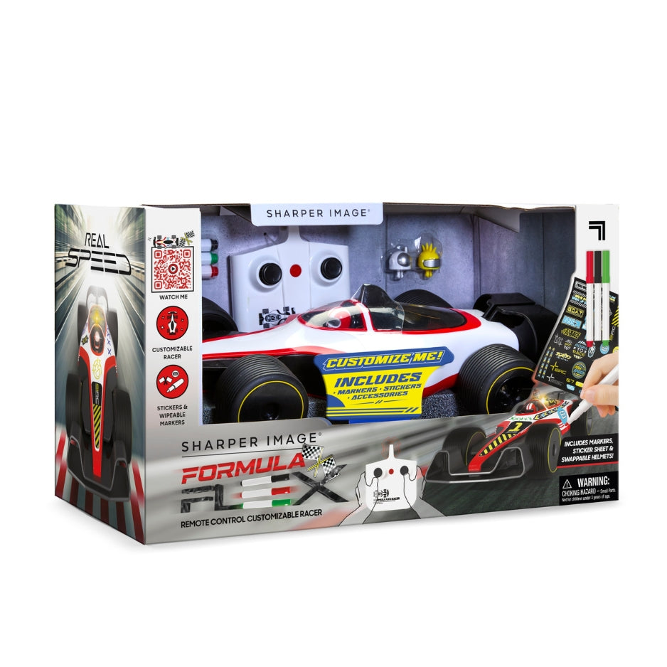 Sharper Image® Formula Flex Remote Control Customizable Racer