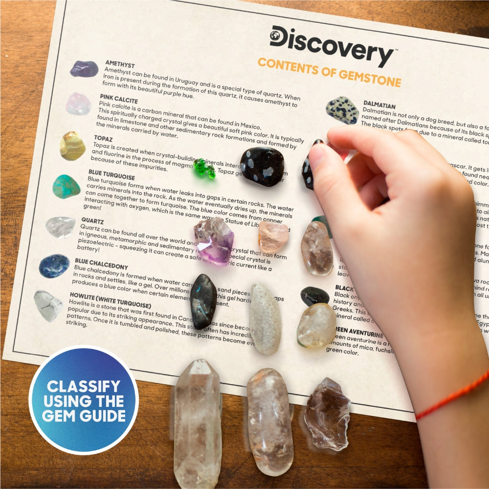 Discovery™ Classic Gemstone Panning Kit STEM Toy