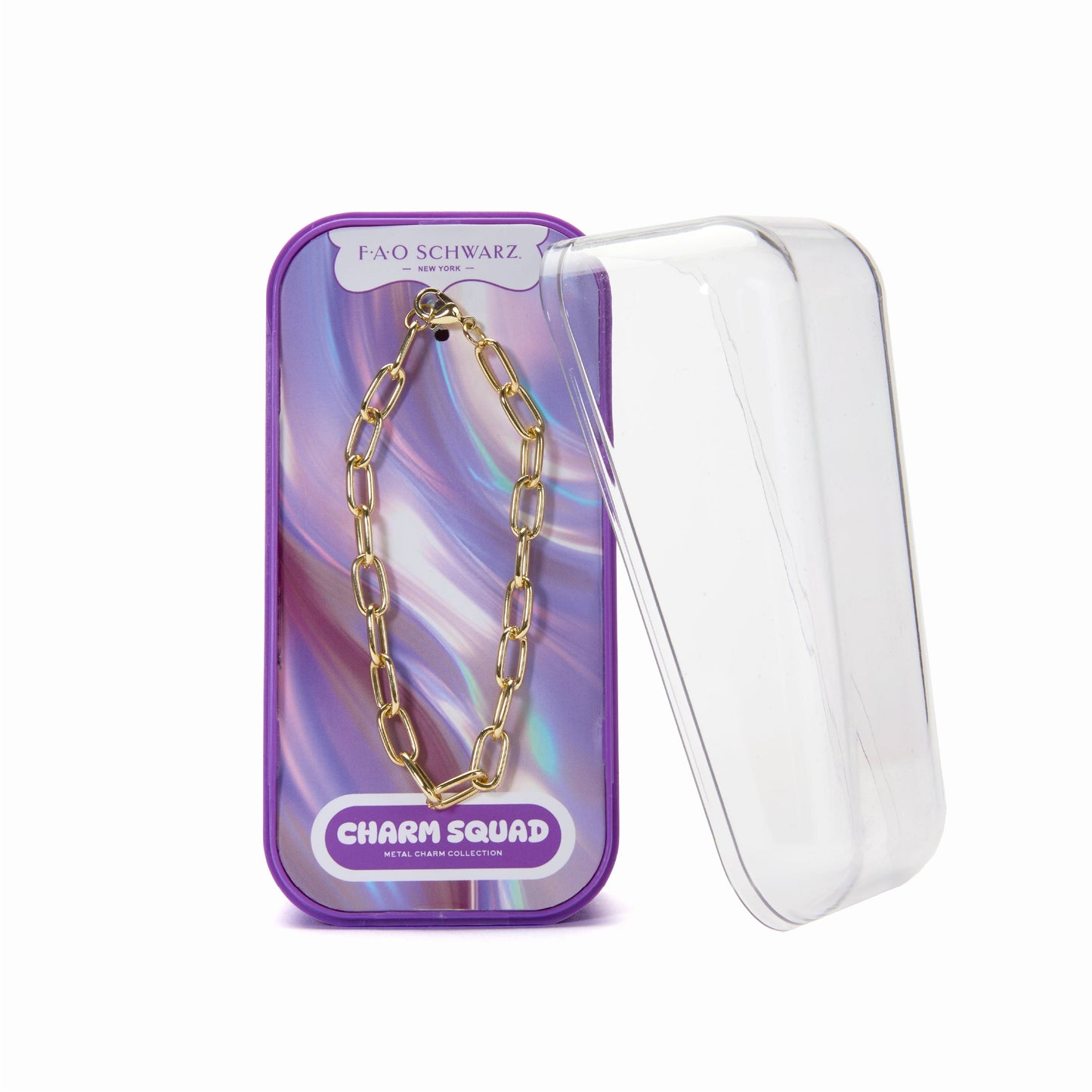 FAO Schwarz® Charm Squad Gold Bracelet