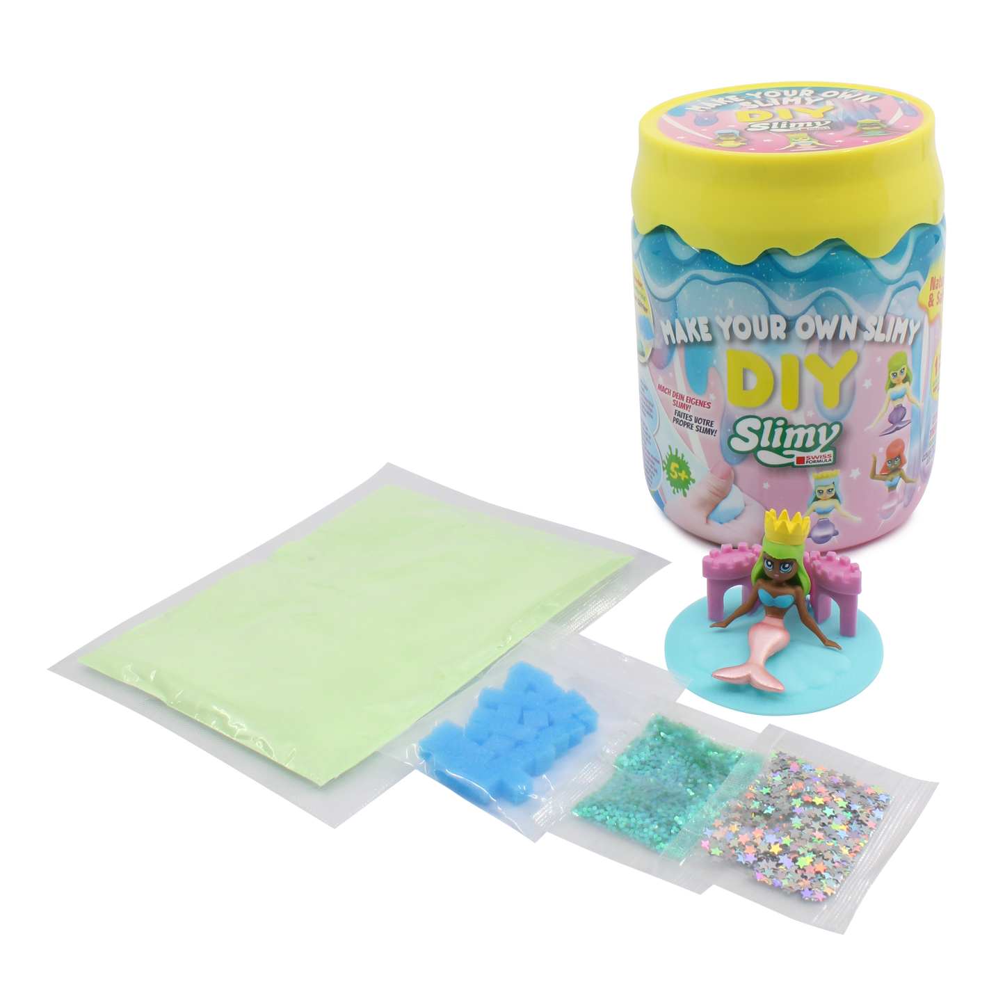 Slimy DIY Make Your Own Slimy Shake and Make Mermaid 500grams