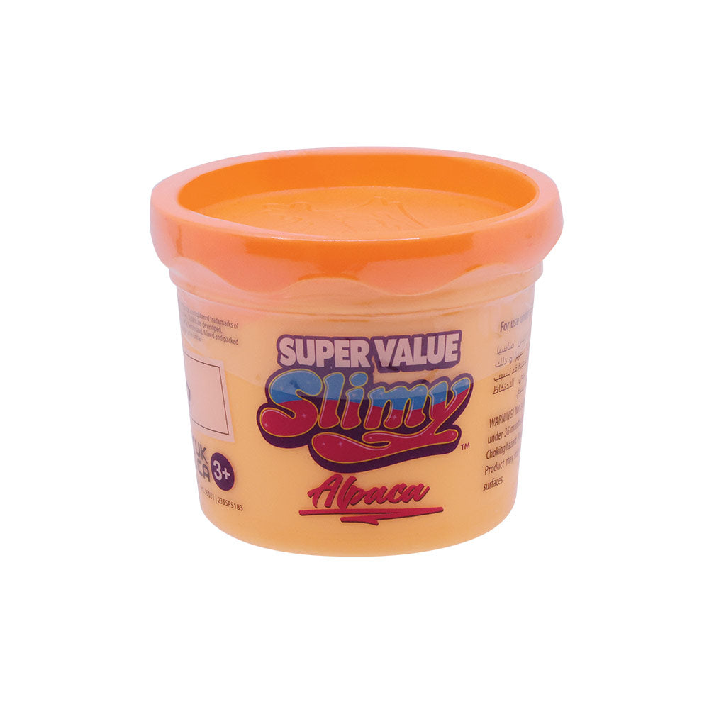 Slimy Super Value Alpaca 4oz, 86g Non-Toxic, Non-Irritating, Swiss-Made Slime Toy - 3 Assortments