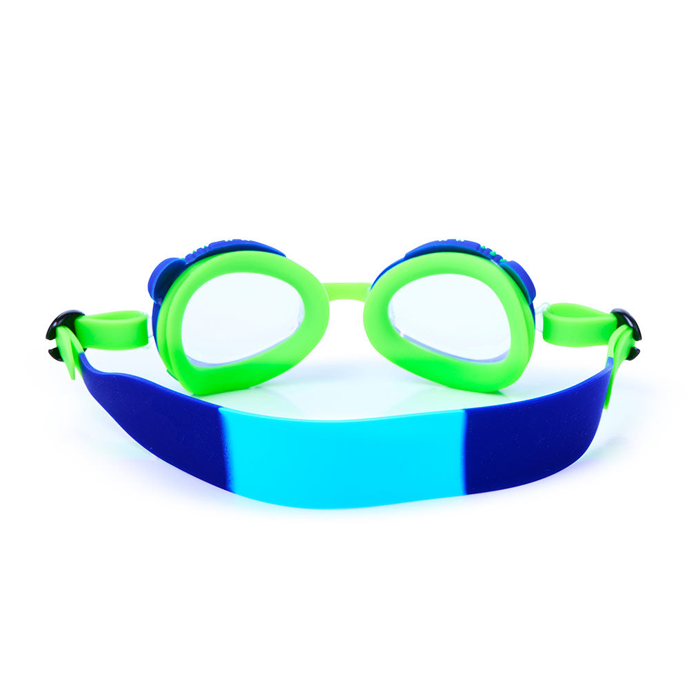 Aqua2ude Mini Toad Blue Anti-Fog, Polarized, UV Protection Kids Swim Goggles