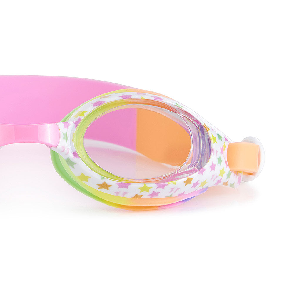 Aqua2ude Printed Purple Stars Swim Goggles for Kids