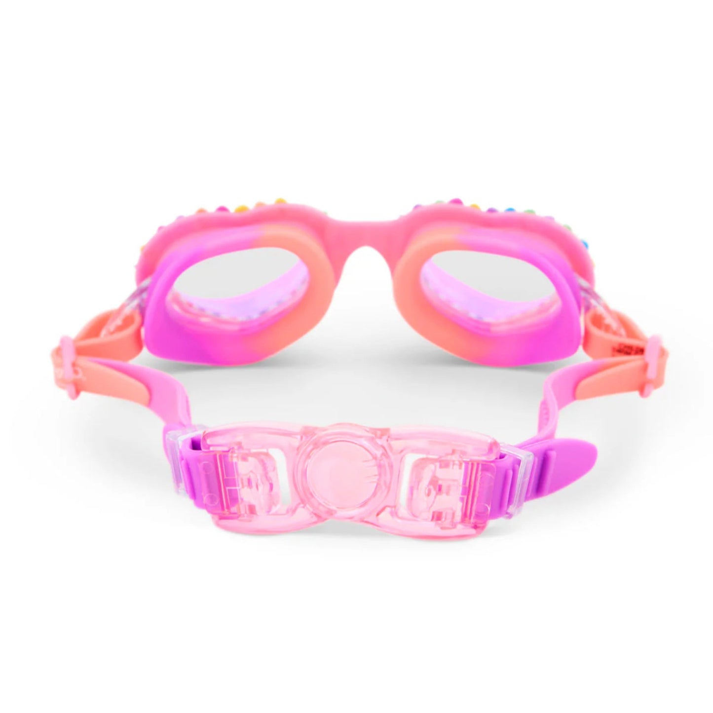 Bling2o Be True Pink Candy Heart Kids' Swim Goggles