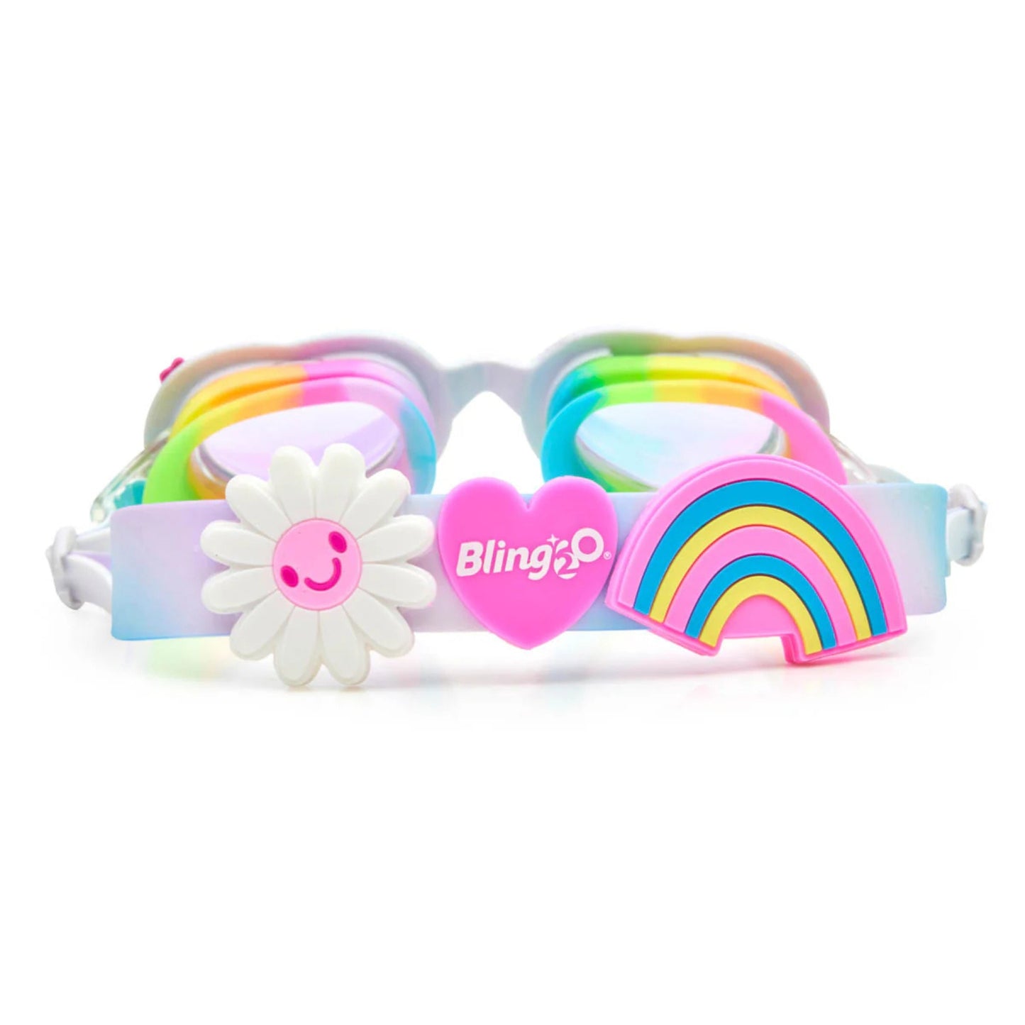 Bling2o Bright Bouquet of Daisies Kids' Swim Goggles