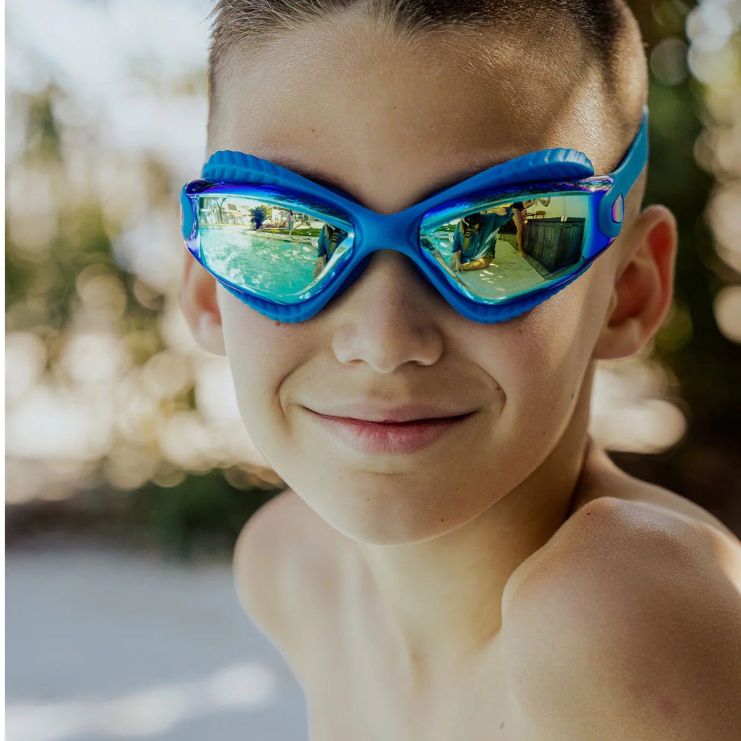 Bling2o Fresh Water Time to Explore Boy Kids' Swim Goggle