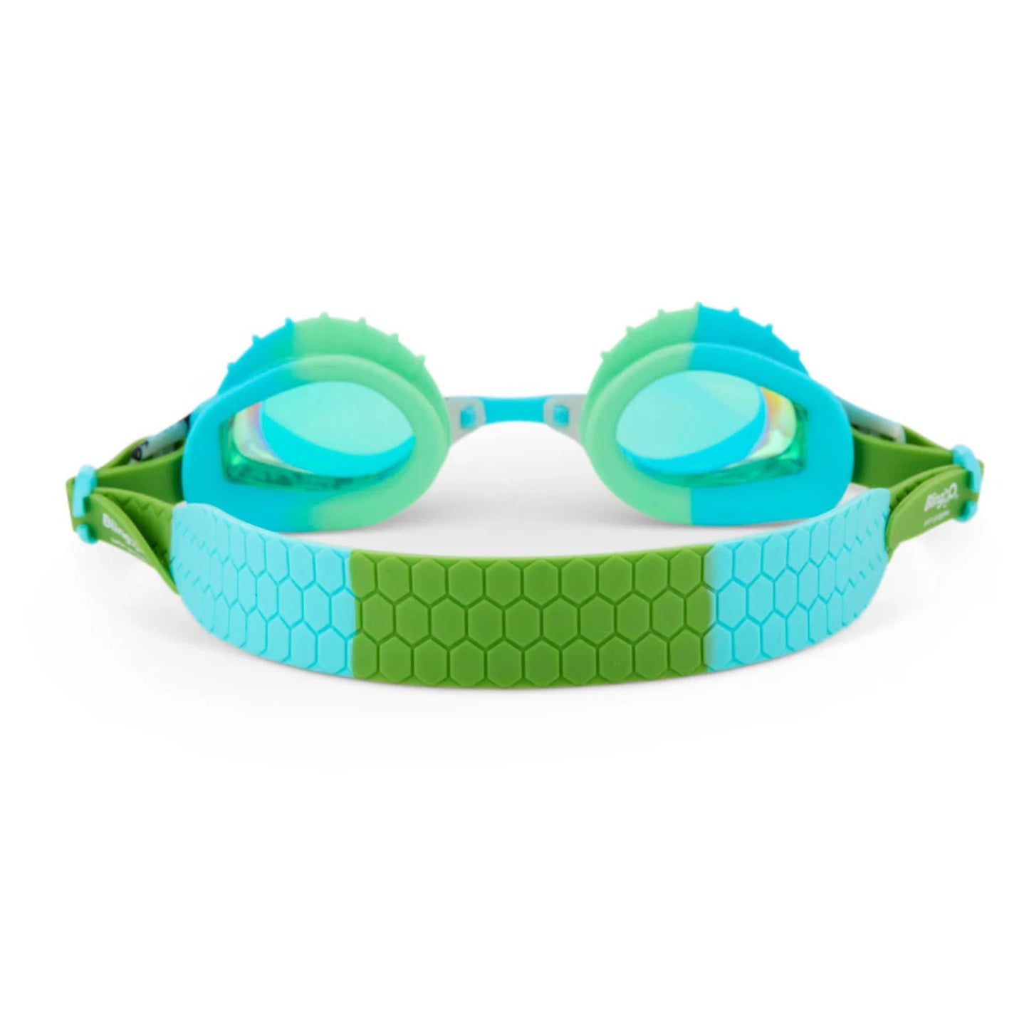 Bling2o Betta Blue Green Finley Kids' Swim Goggles
