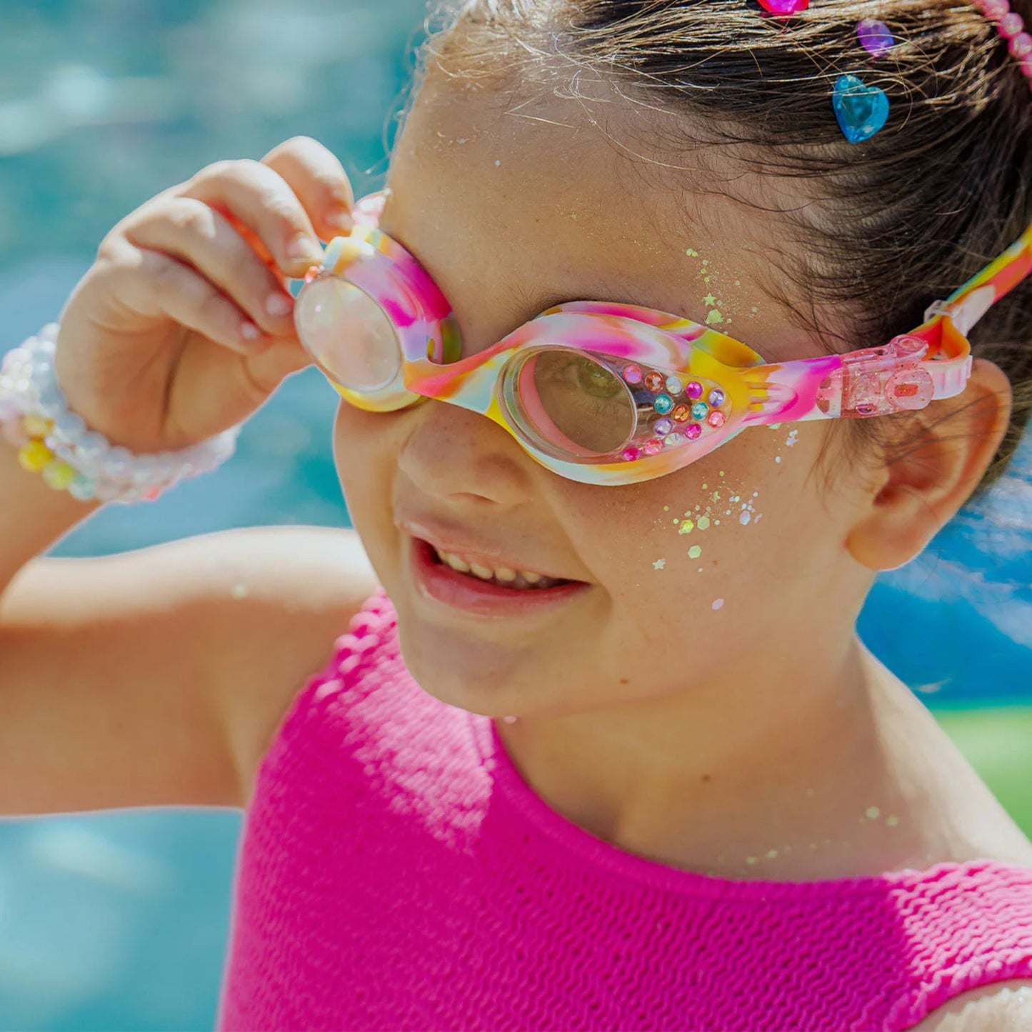 Bling2o Passion Fruit Tiny Taffy Girl Kids' Swim Goggles
