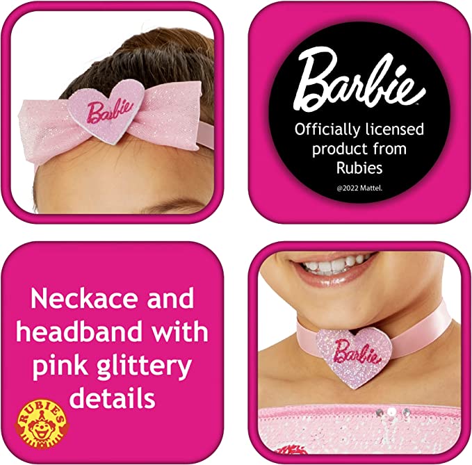 Rubie's Official Licensed Mattel Barbie Ballerina Book Week and World Book Day Child Costume