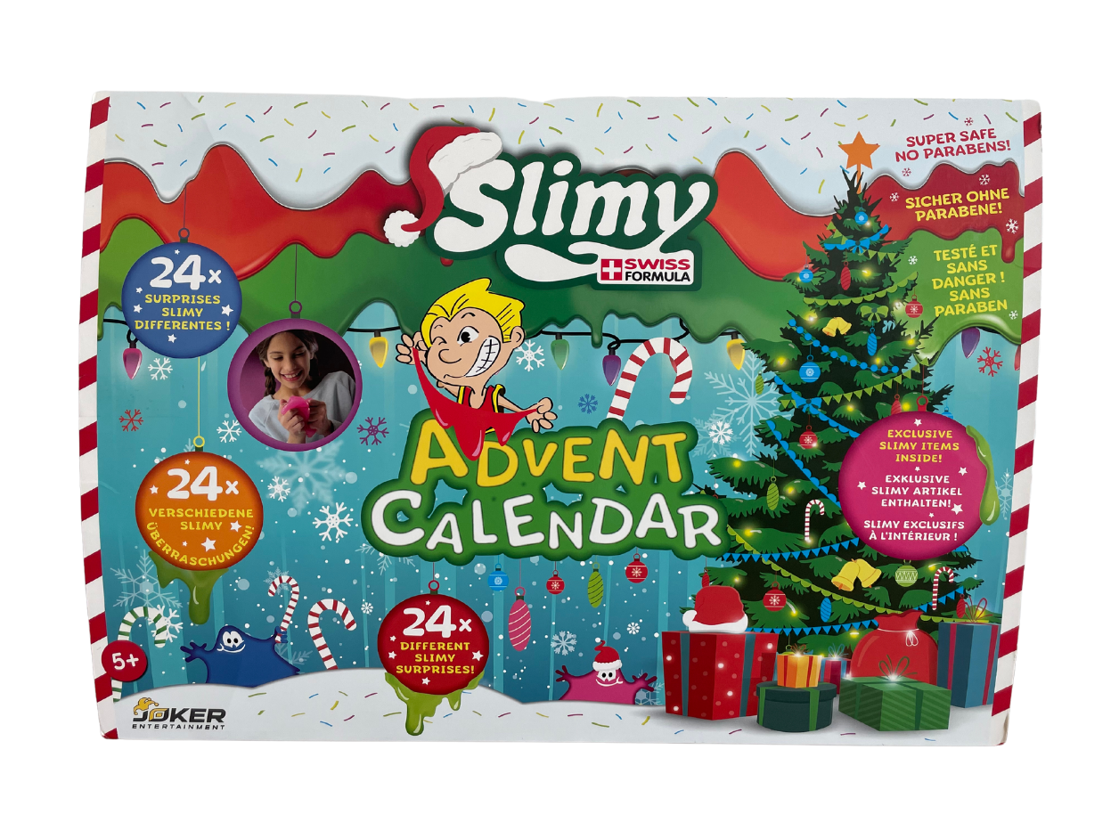SLIMY Advent Calendar Limited Edition With 24 Different Play Masses slimy-advent-calendar-limited-edition-with-24-different-play-masses