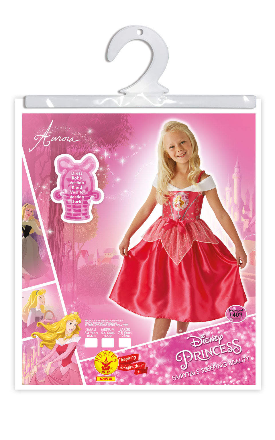 Rubies Disney Sleeping Beauty Classic Fairytale Book Week and World Book Day Halloween Child Costume
