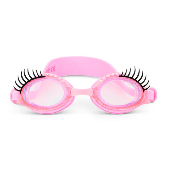 Bling2o Powder Puff Pink Splash Lash Swim Goggles for Kids