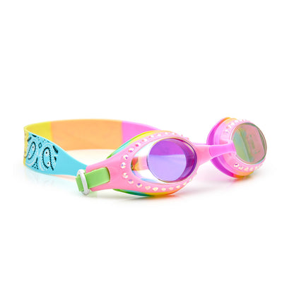 Bling2o Bubble Bath Pink Bandana Kids' Swim Goggles