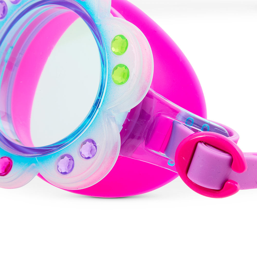 Bling2o Blossom Blue Petals Girl Kids' Swim Goggles