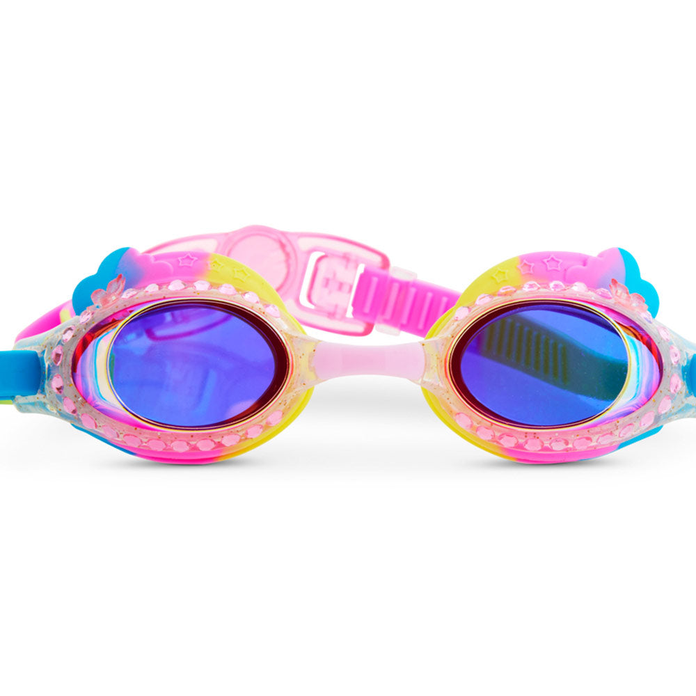 Bling2o Colourful Clouds Rainbow Girl Kids' Swim Goggles