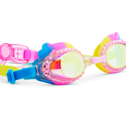 Bling2o Colourful Clouds Rainbow Girl Kids' Swim Goggles