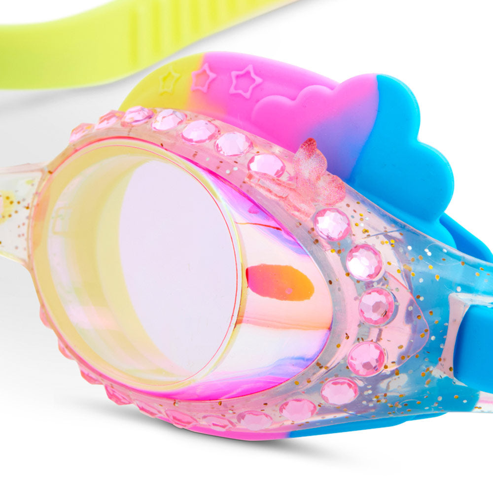 Bling2o Colourful Clouds Rainbow Girl Kids' Swim Goggles