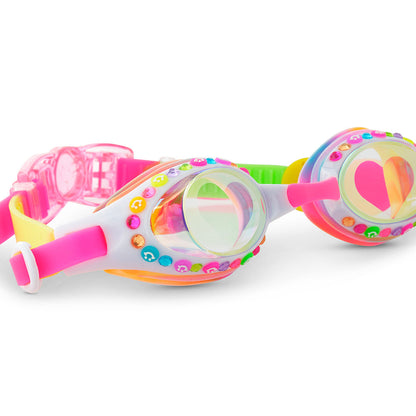 Bling2o Positively Pink Smile Girl Kids' Swim Goggles