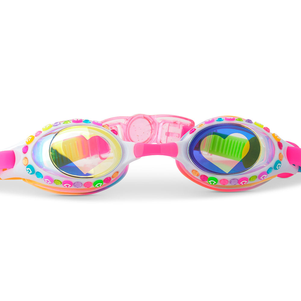 Bling2o Positively Pink Smile Girl Kids' Swim Goggles