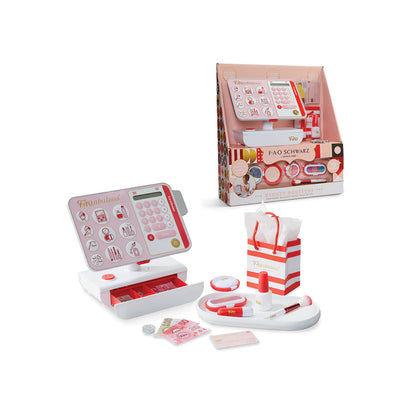 F.A.O. Schwarz® Beauty Boutique Pretend Makeup Shop Register, 19pcs