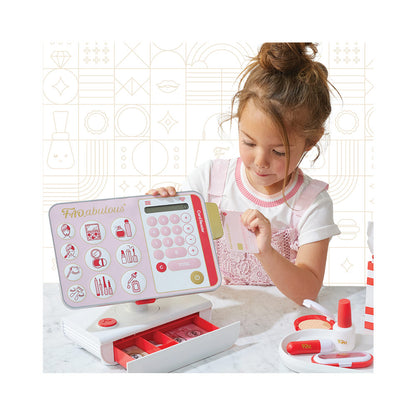 F.A.O. Schwarz® Beauty Boutique Pretend Makeup Shop Register, 19pcs