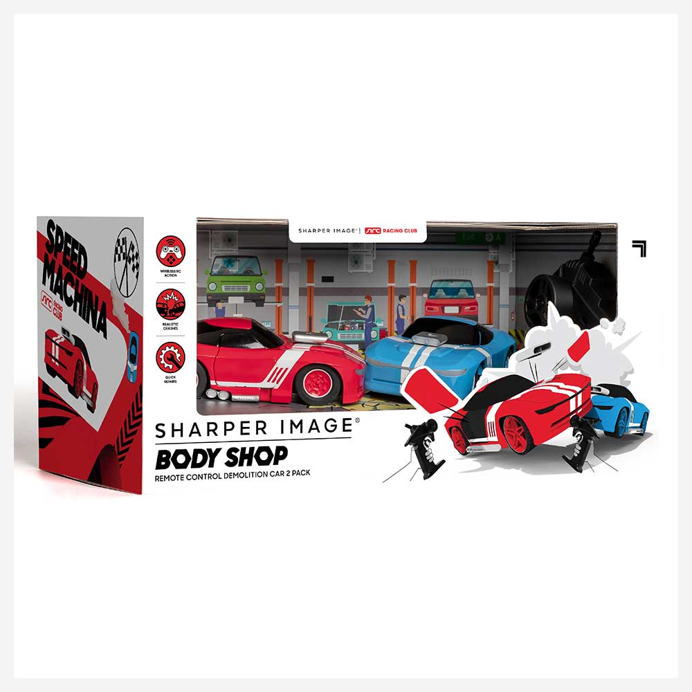 Sharper Image RC Demolition Derby Car 2 Pack