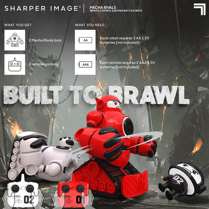 Sharper Image Remote Control Toy Mecha Rivals Dual Player RC Toy