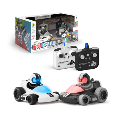 Sharper Image Remote Control Team Motor Battle Racers Unlimited Players with Colour Selection Sound-Effects Sensor Toy