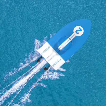 Sharper Image® X-Treme Hydro RC Speedboat, Blue, Group Boat Racing High Speed Toy for Kids 6+ Years, Rechargeable Battery, Portable & Easy Steering