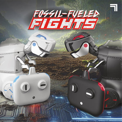 Sharper Image® Robo Raptor Rivals Remote Control Battle Dinos Dual & Multi-Player Toy with Light & Sound Effect for Kids 8+ Years