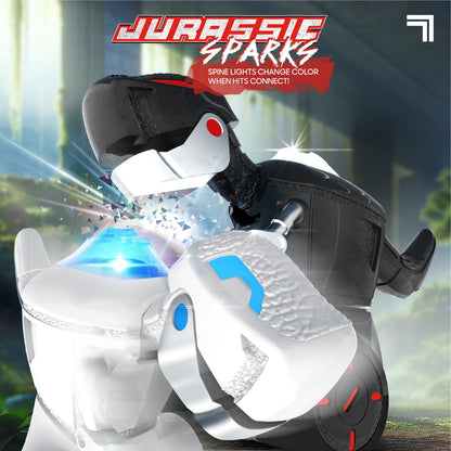 Sharper Image® Robo Raptor Rivals Remote Control Battle Dinos Dual & Multi-Player Toy with Light & Sound Effect for Kids 8+ Years