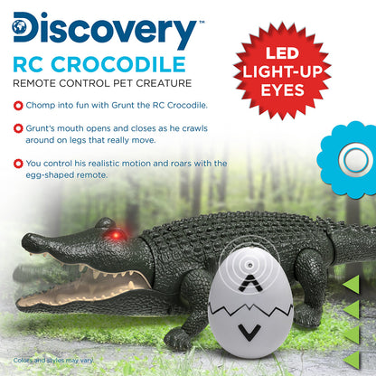 Discovery RC Crocodile Remote Control Pet Toy