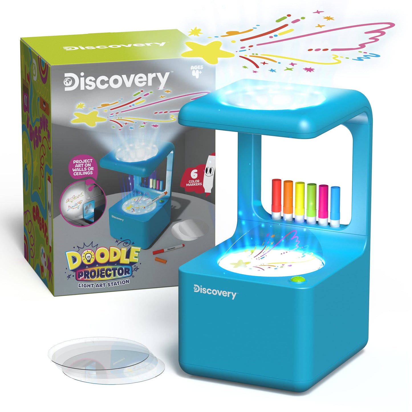 Discovery Doodle Projector Light Art Station STEM Toys