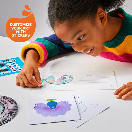 Discovery™ Toy 3D Neon Spin Motorized Art Station