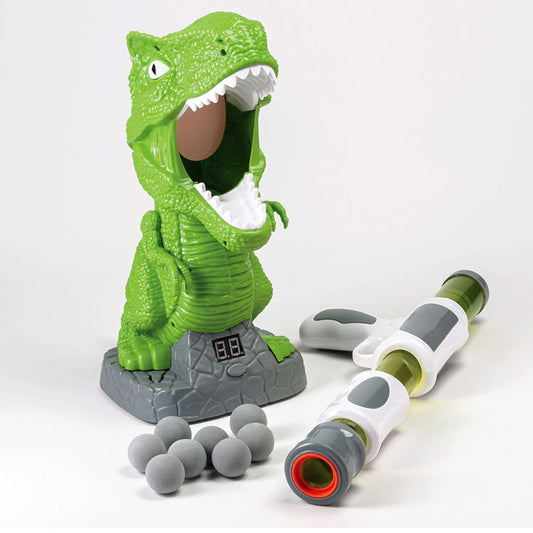 Discovery Kids Hungry T-Rex Feeding Shooting Soft Ball  Game with Sound