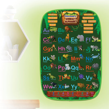 Discovery Kids Animal Alphabet Interactive Electronic Learning Board