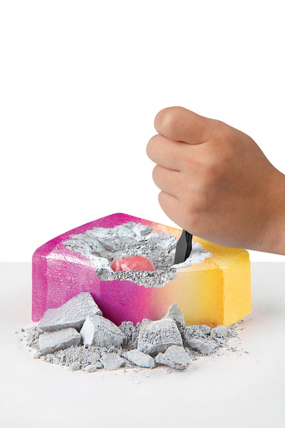 Discovery Mindblown Mini Unearthed Gemstones Dig Set, 2 Pack Excavation Kit