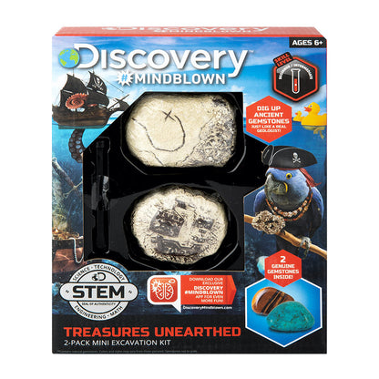 Discovery Mindblown Toy Excavation Kit Mini Treasure 2pc