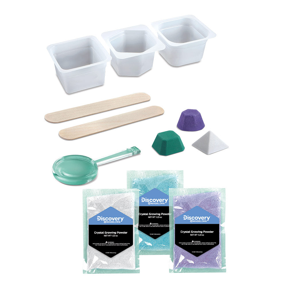 Discovery Mindblown 12-Piece Lab Crystal Growing Kit