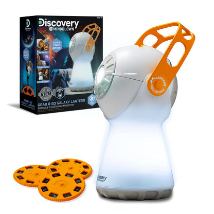 Discovery Mindblown Portable Planetarium Projector Grab and Go Galaxy Lantern