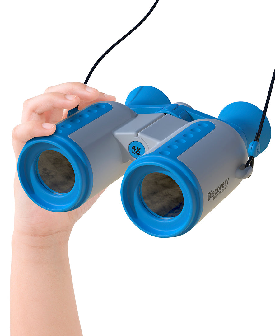 Discovery™ #MINDBLOWN 4X Binoculars Early Explorers Set, STEM Toy for Kids 6+ Years