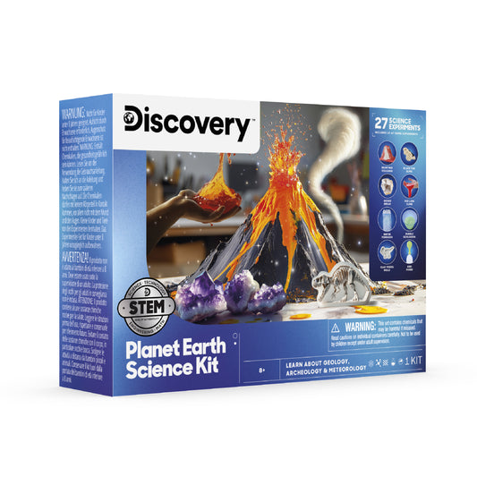 Discovery™ Planet Earth Science Kit, STEM Experiment Toy for 8+ Years