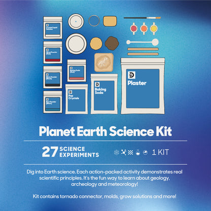 Discovery™ Planet Earth Science Kit, STEM Experiment Toy for 8+ Years