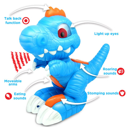 Junior Megasaur Touch and Talking T-Rex Dinosaur Toddler Toy