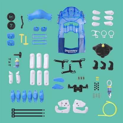 Discovery Mindblown Bionic Hand 87-Piece DIY Hydraulic Build Your Own Project Kit Set STEM Toy