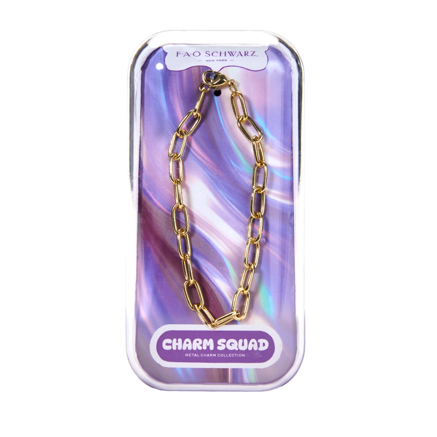 FAO Schwarz® Charm Squad Gold Bracelet