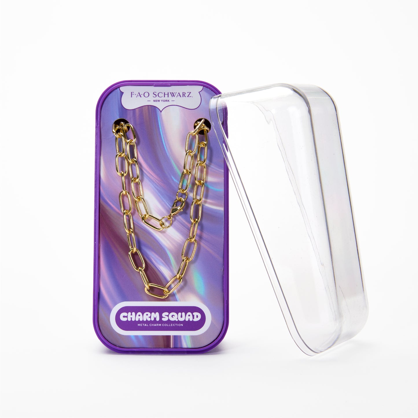 FAO Schwarz® Charm Squad Gold Necklace