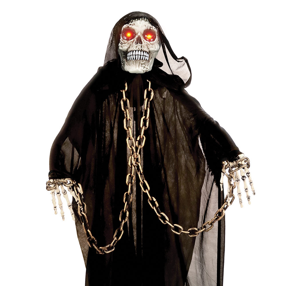 Mad Toys Animated Hanging Chained Reaper Halloween Decoration