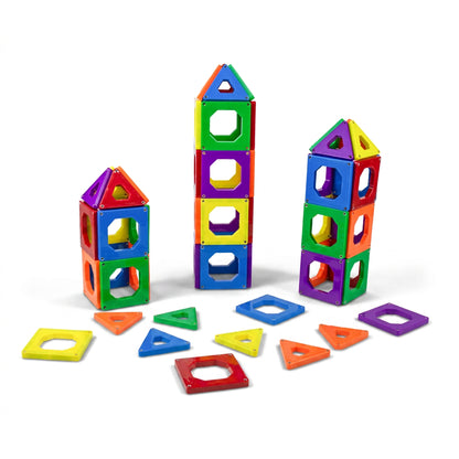 Mad Toys Magnetic Builder Set 150 Pieces Multicolour Magnetic Construction Tiles STEM Educational Building Toy for Kids, Creative Learning, Fine Motor Skills & Imaginative Play, Ages 3+